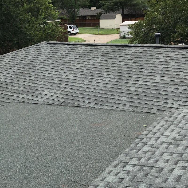 Laminated GAF Timberline shingles and low slope roof material Laminated GAF Timberline shingles and low slope roof material