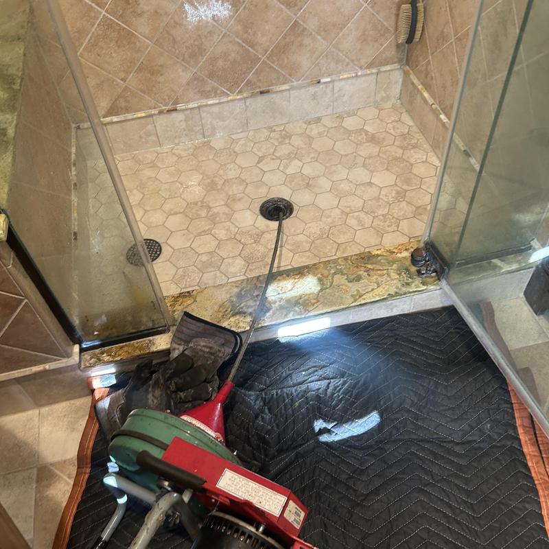 Shower drain drainage snake with inspection light Shower drain drainage snake with inspection light