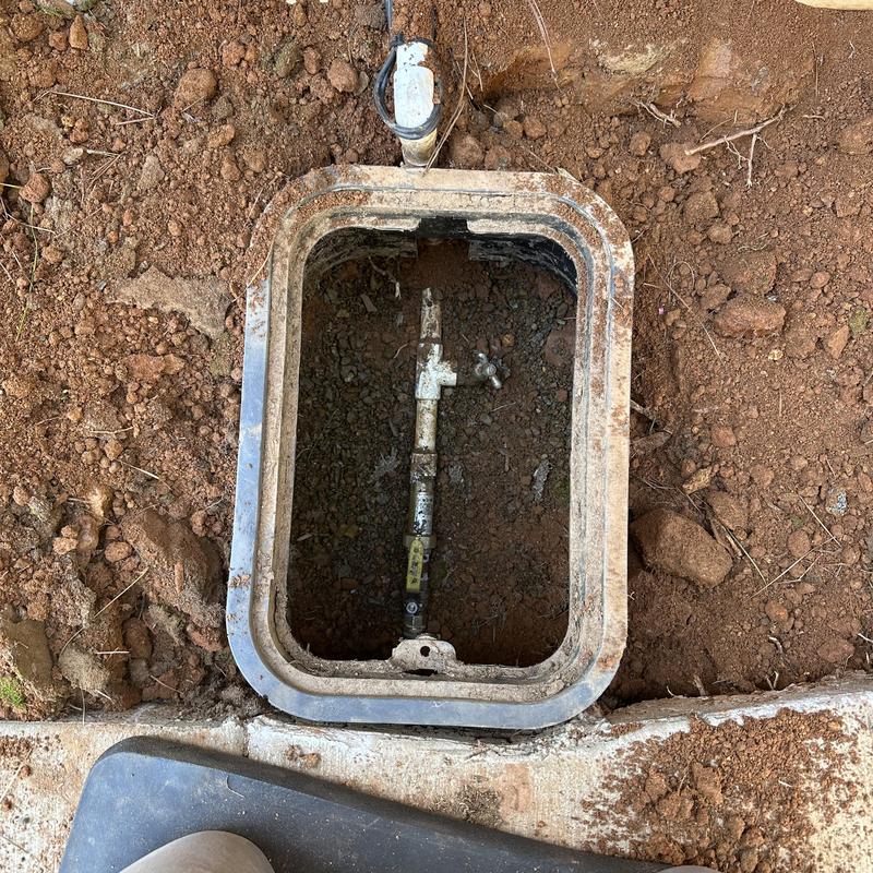 Pool pump house shut off and dual check valve box