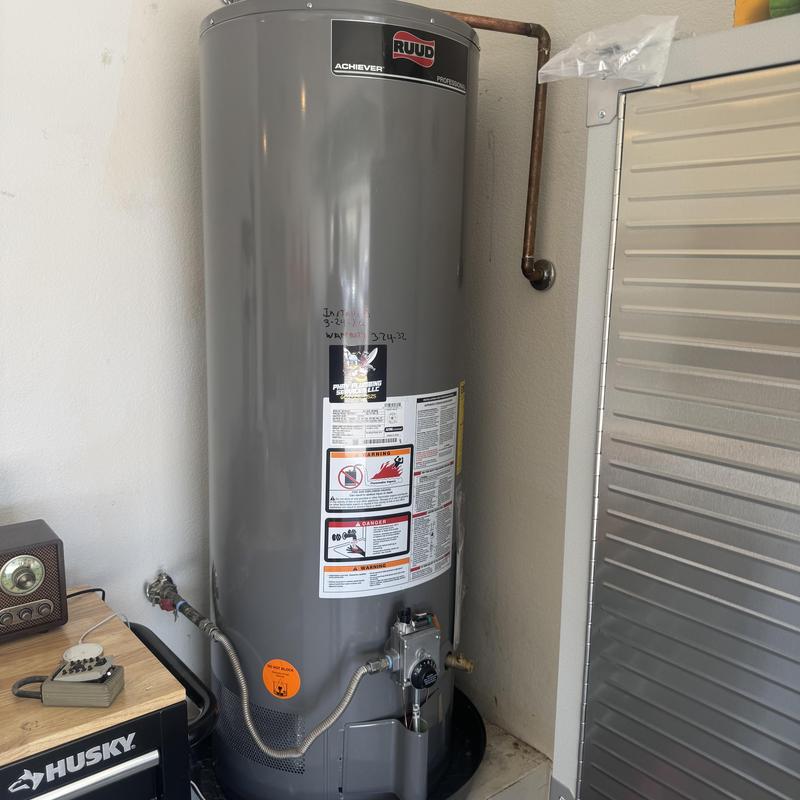 50 gallon water heater installation in Surprise, AZ