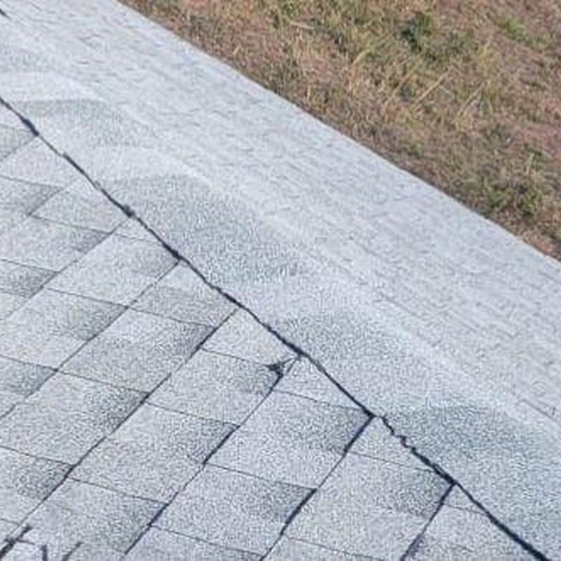 Shingle roof patch removal and repair in Cape Coral