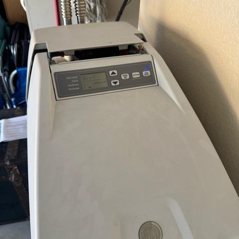 Rheem 42,000 grain water softener installation unit
