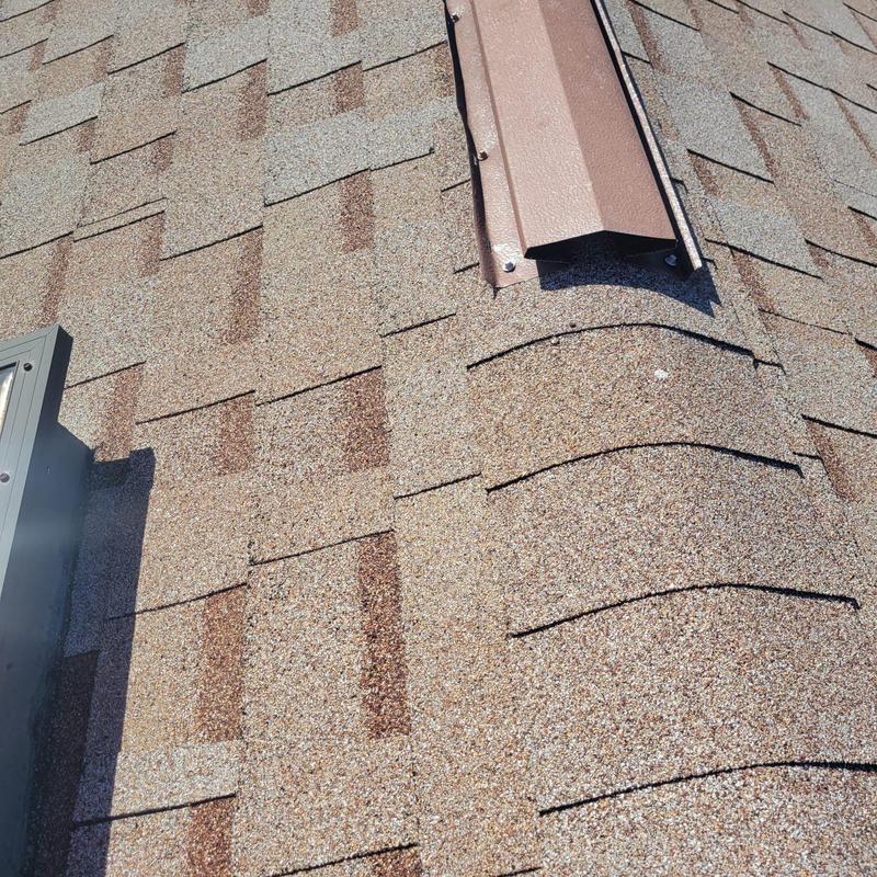 Shingle roof with vent flashing in Cape Coral