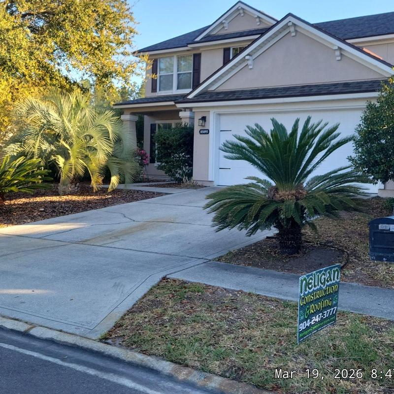 Owens Corning shingle roof on two-story home