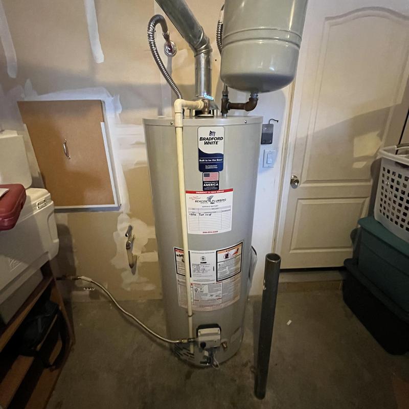 50 Gallon Gas Water Heater with Expansion Tank in Basement 50 Gallon Gas Water Heater with Expansion Tank in Basement