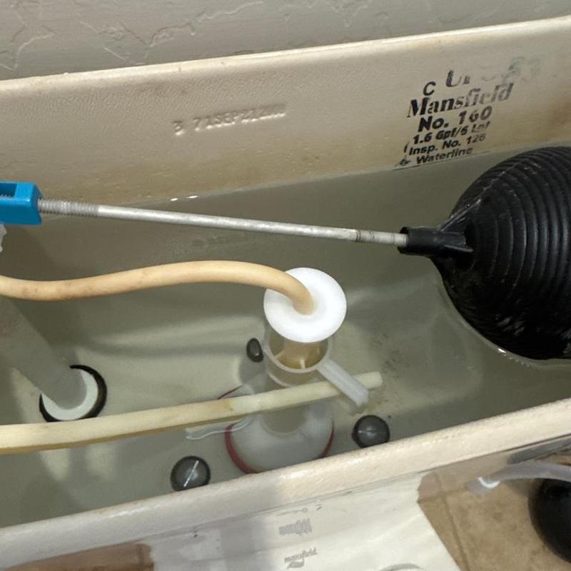 Mansfield flush valve plastic piece and gasket replacement Mansfield flush valve plastic piece and gasket replacement