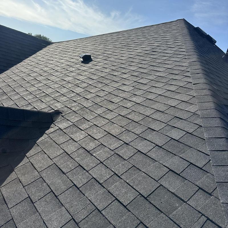 Owens Corning Onyx black roof shingles installation