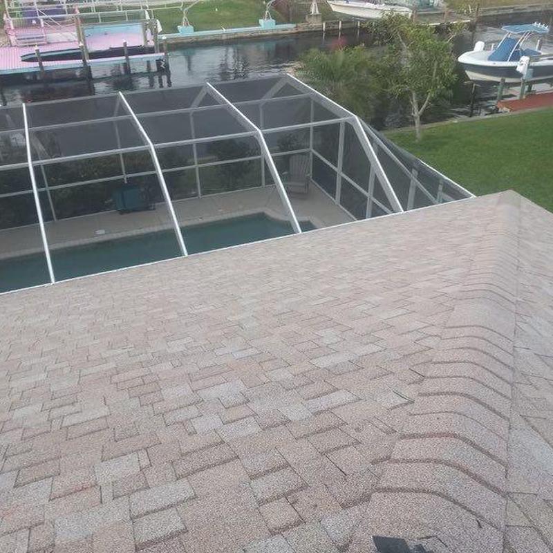 Owens Corning Duration shingle roof installation, Cape Coral