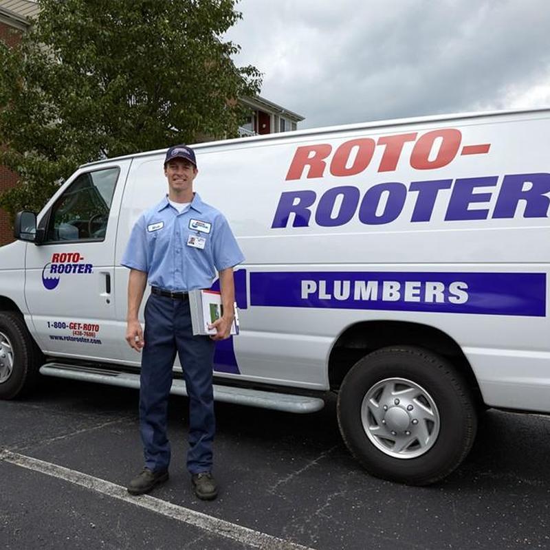 Water line excavation and reroute around tree roots