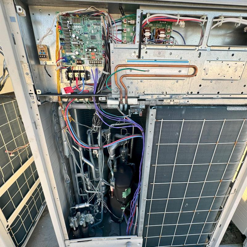 VRF air handler unit wiring and components maintenance VRF air handler unit wiring and components maintenance