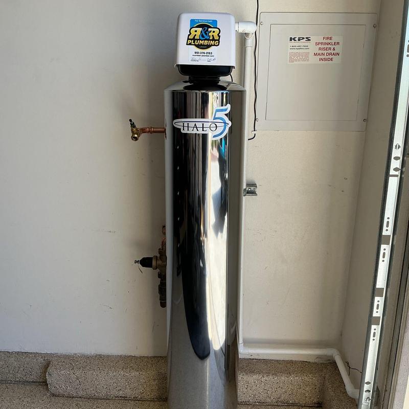 Halo 5 Whole House Water Filtration System installed