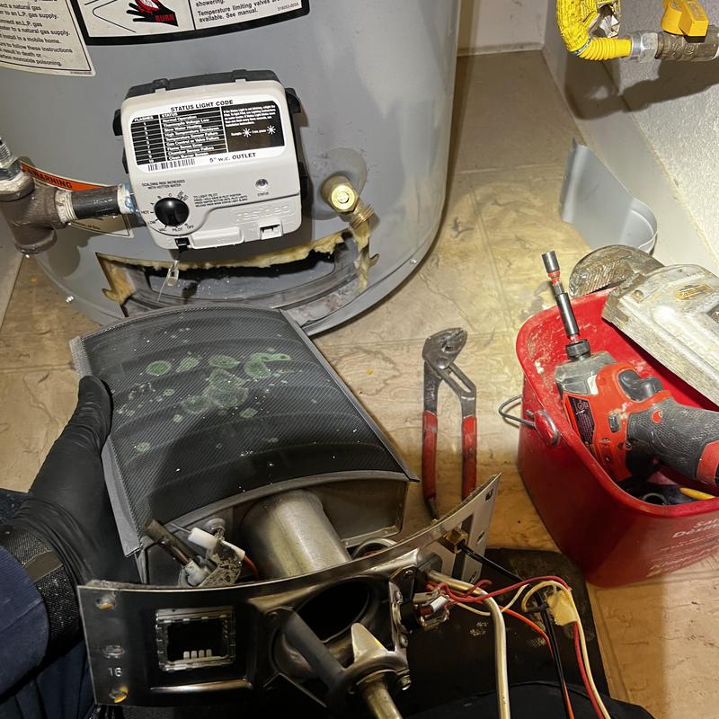 Water heater pilot assembly and burner replacement tools