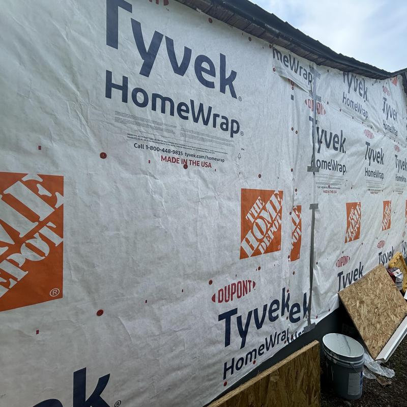 Siding house wrap installation in Fort Worth, TX