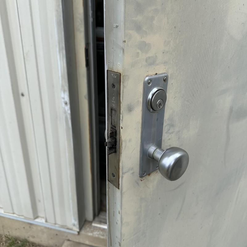 Back door cylinder lock replacement and keying