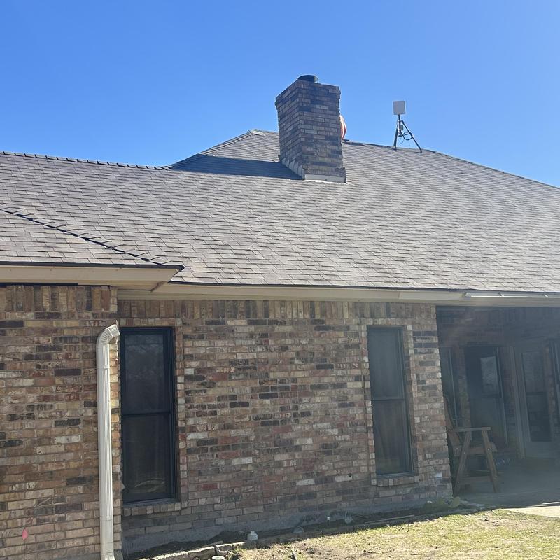 Owens Corning teak architectural roof shingles installation