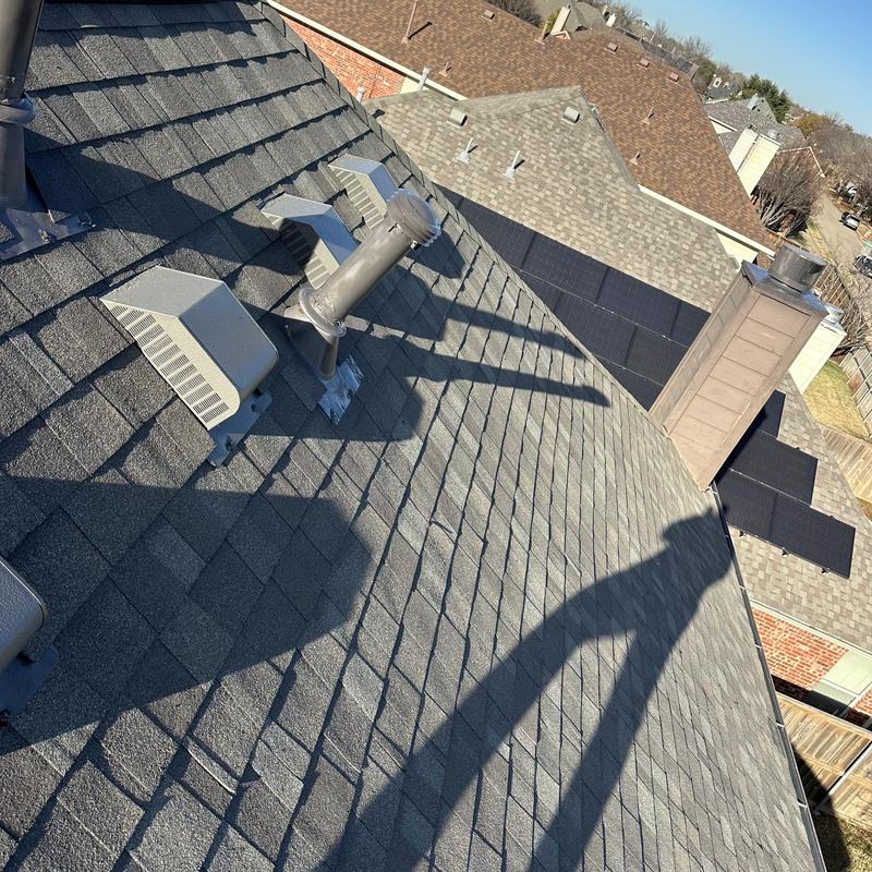 Driftwood Owens Corning architectural shingle roof installation