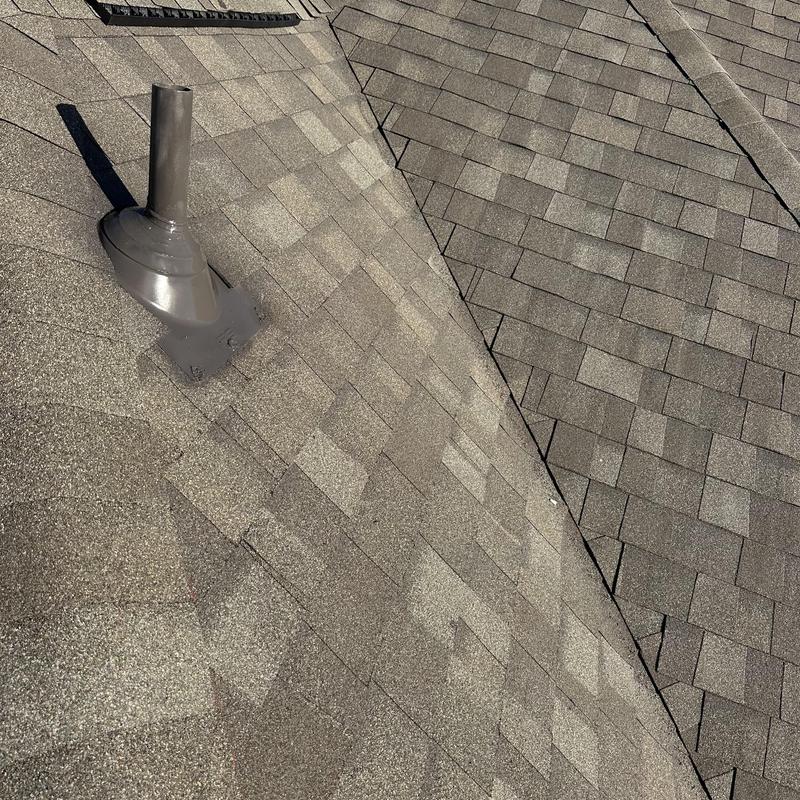 Owens Corning driftwood architectural roof shingles