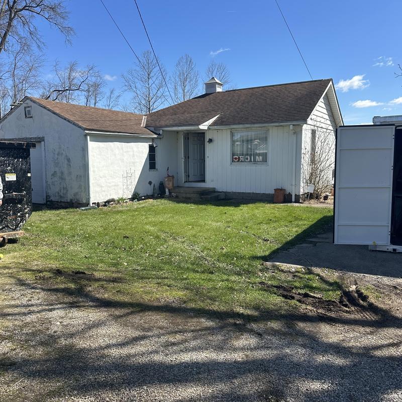 Roof and siding inspection on residential house Roof and siding inspection on residential house