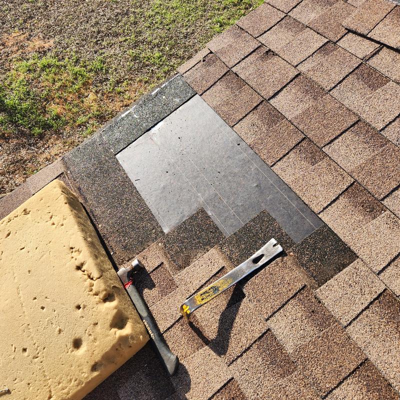 GAF Shakewood roof shingles installation with tools GAF Shakewood roof shingles installation with tools