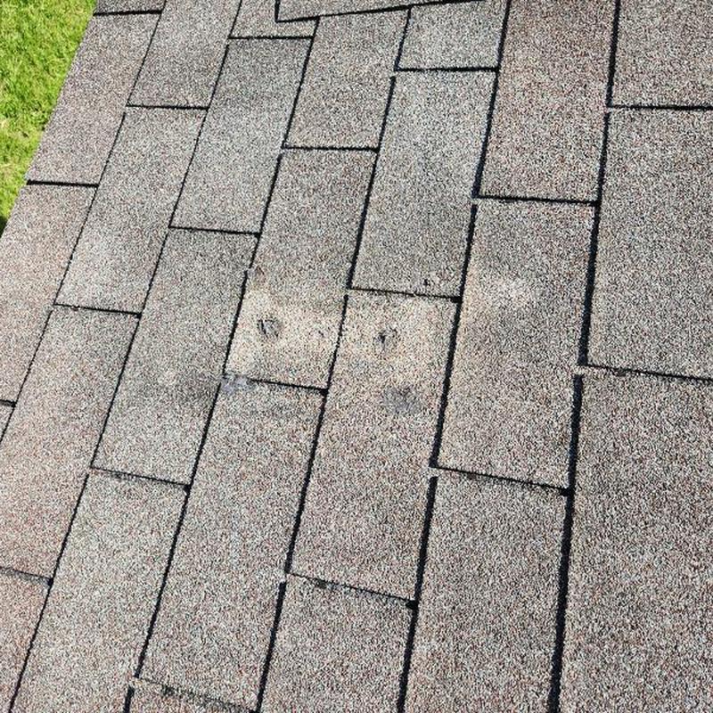 25-year weather gray roof shingles with sealed spots 25-year weather gray roof shingles with sealed spots