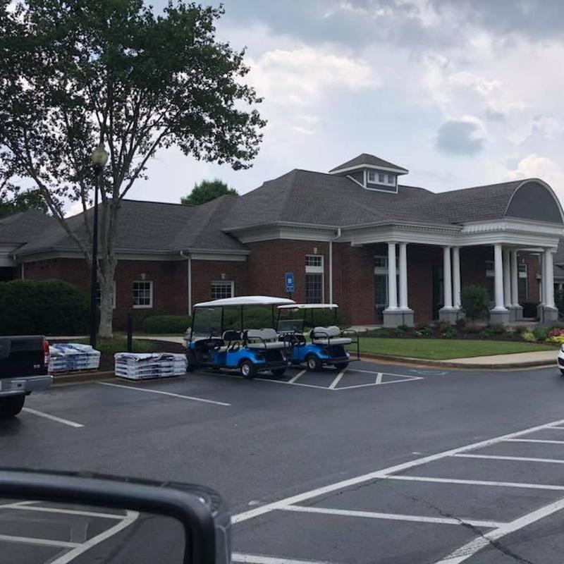 Asphalt shingle roof on leasing office in Smyrna GA