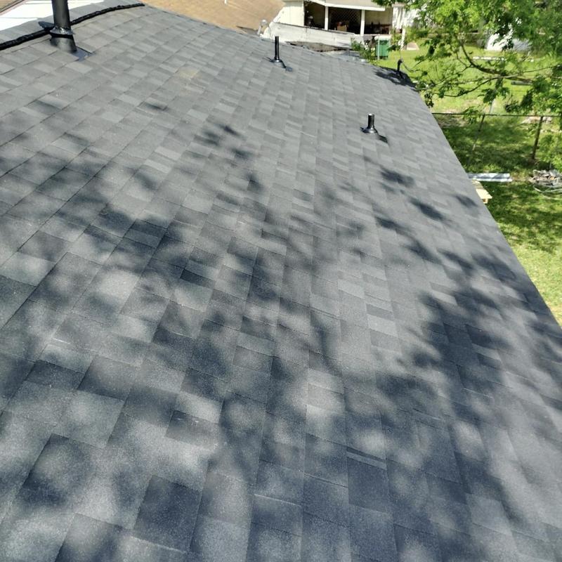 Owens Corning Duration shingle roof with vents