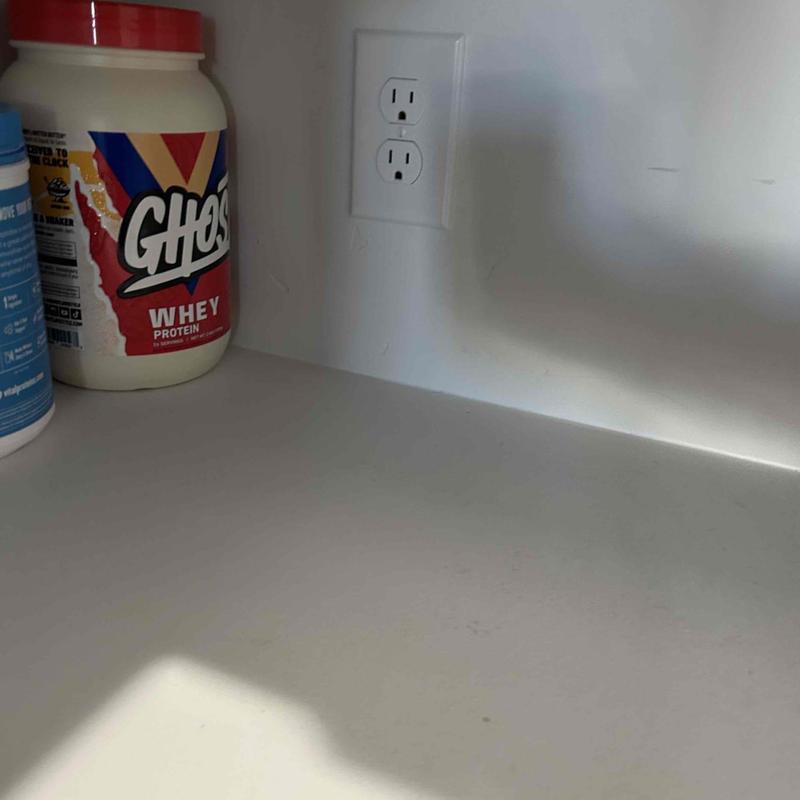 120V pantry receptacle with GFCI protection installed