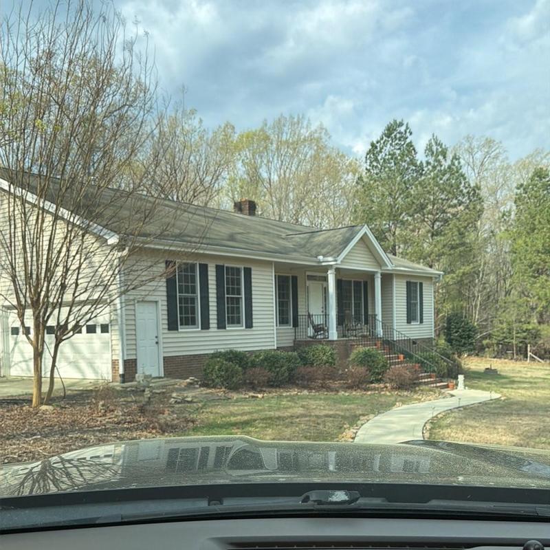Vinyl siding and front porch remodeling in Raleigh, NC