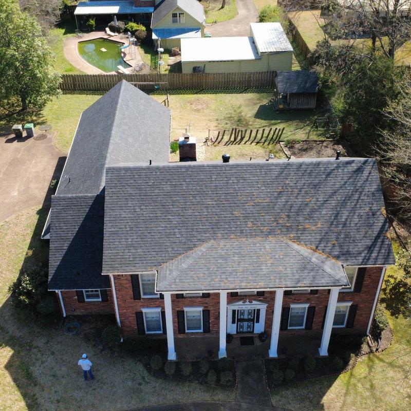 Owens Corning Oakridge shingle roof replacement in Memphis