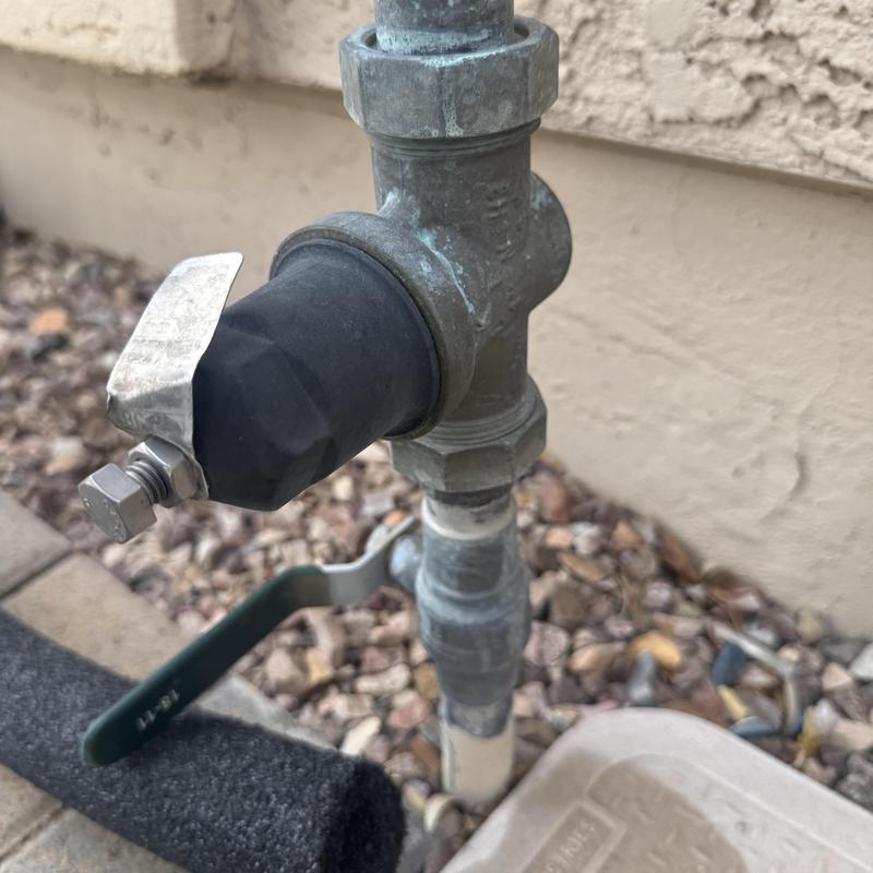 1 inch pressure reducing valve on outdoor water line 1 inch pressure reducing valve on outdoor water line