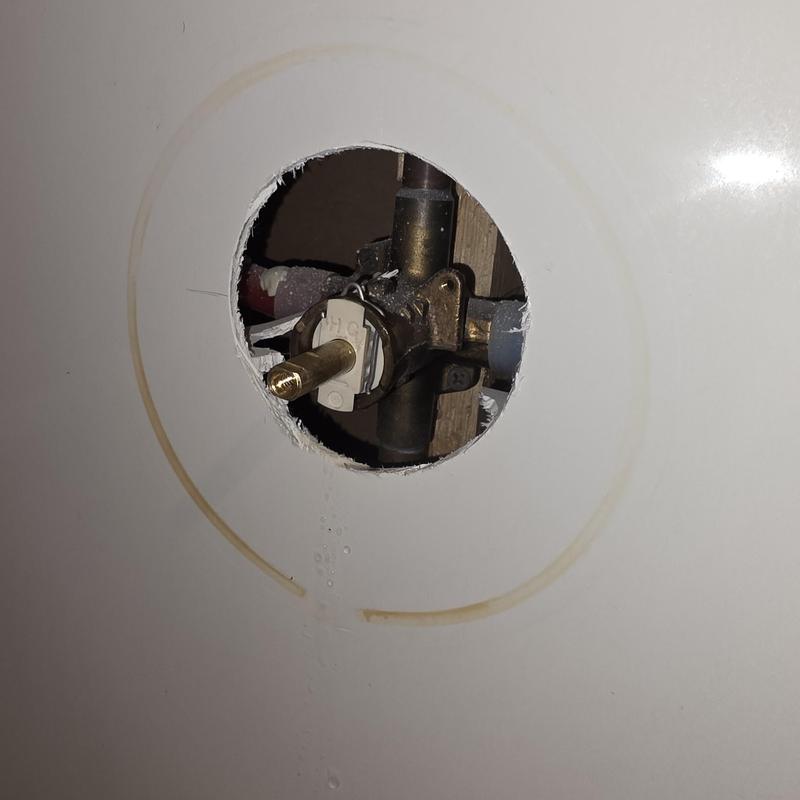 Moen Posi-Temp shower cartridge replacement cavity