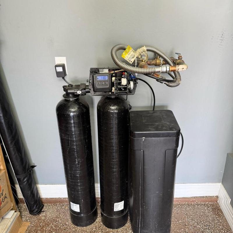 Green Fusion 1000 whole home water softener installation