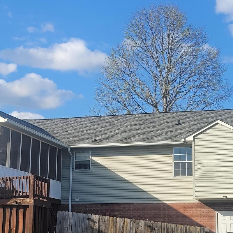 Atlas shingle roof with ice and water shield in Blountville