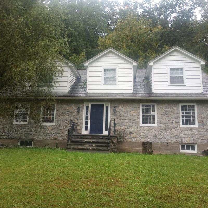 Asphalt shingle roof inspection on residential home