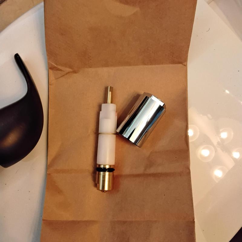 Mix It shower cartridge with chrome cover replacement
