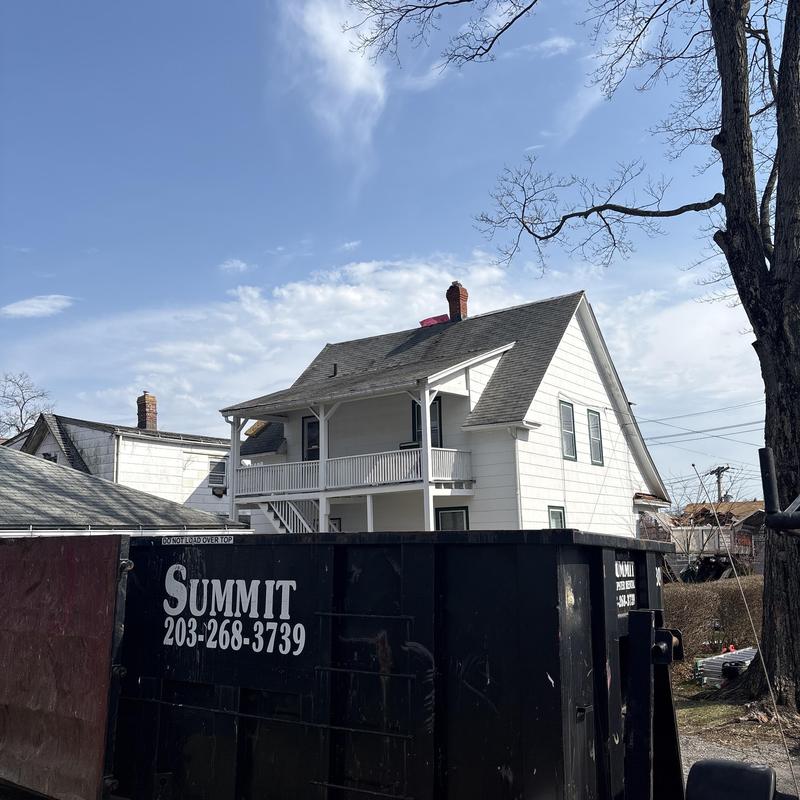 Lifetime architectural shingles on residential roof in Bridgeport
