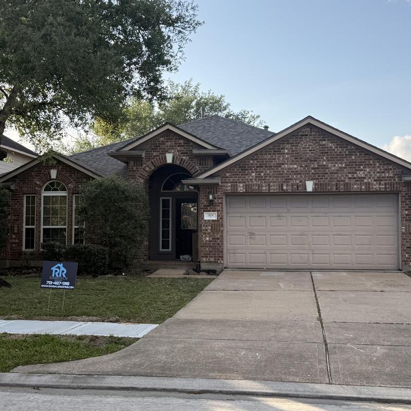 Owens Corning Duration shingle roof replacement in Pearland