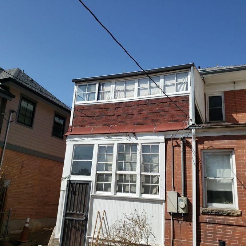 Shingle roof with ridge cap and flashing issues