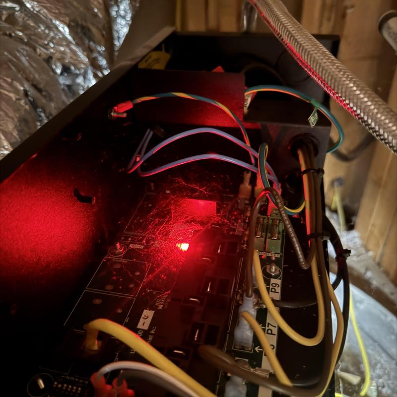 Steam shower control board with wiring connections