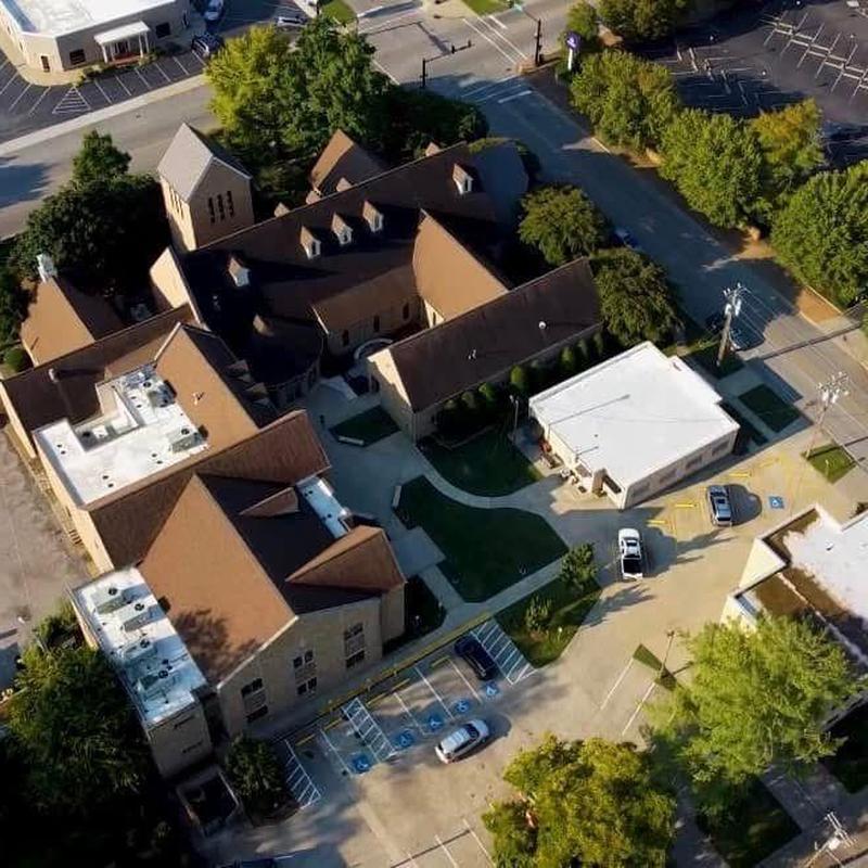 Church roof hail damage inspection and repair plan