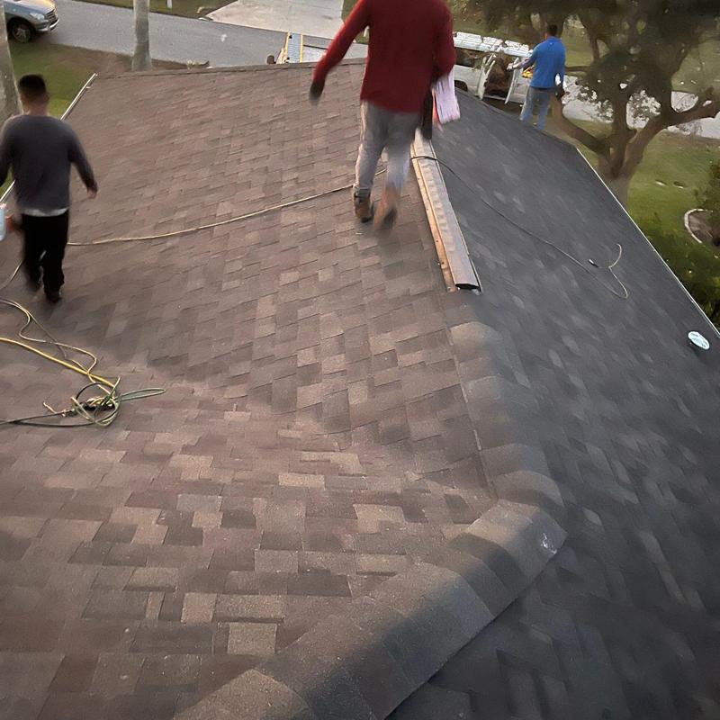 Owens Corning Duration Series shingle roof installation