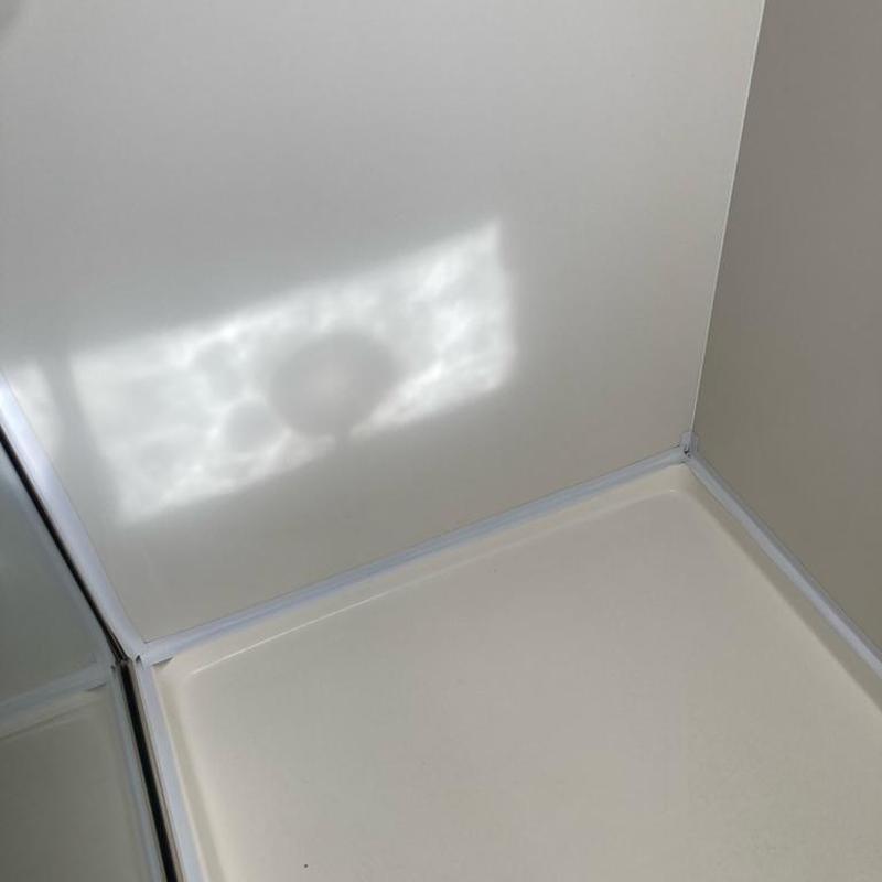 Master shower re-caulked clean corner seal Queen Creek AZ