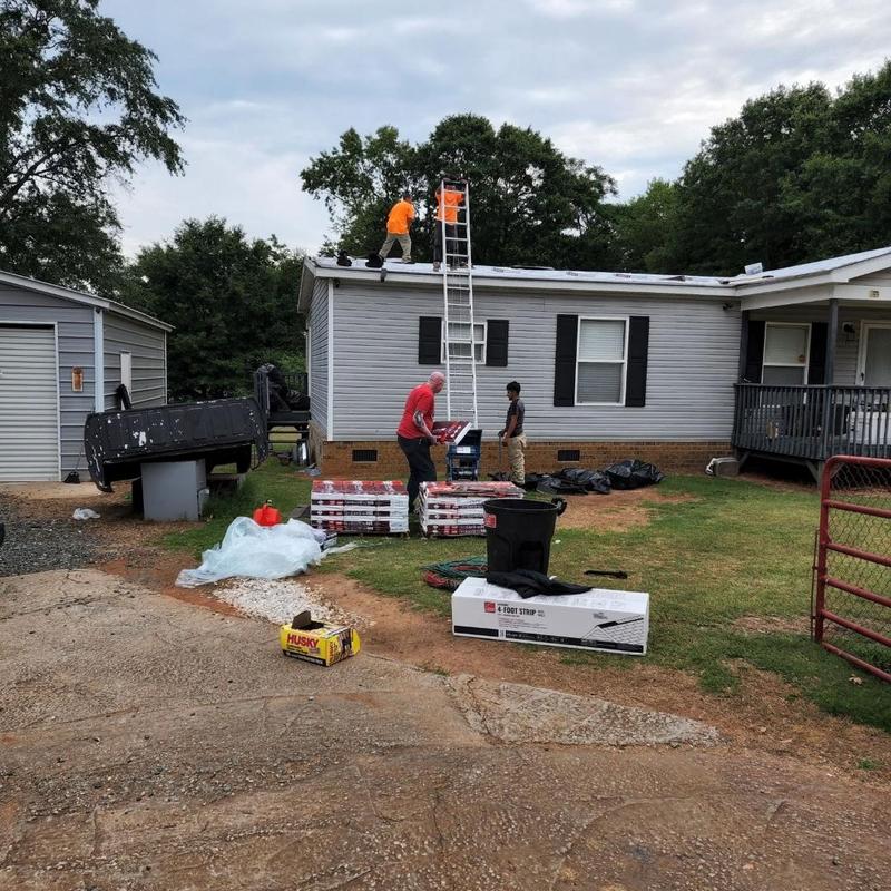 GAF shingle roofing installation in Spartanburg SC