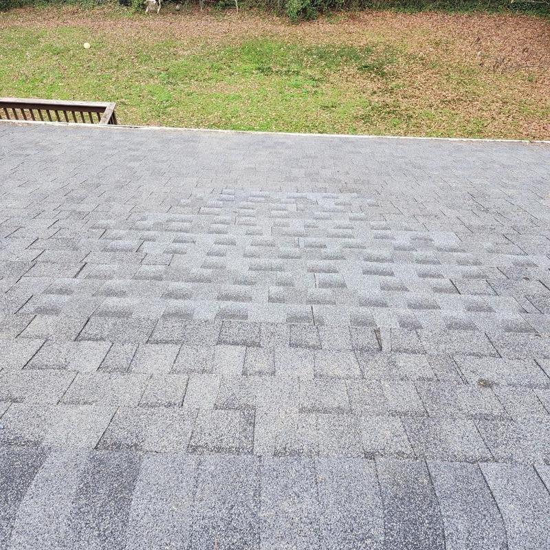 Owens Corning shingles replacement on roof section