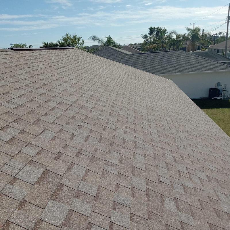 Owens Corning Duration Series shingle roof in Cape Coral