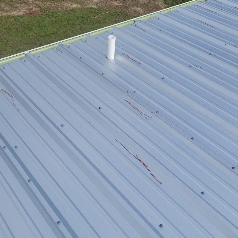 Metal roof plumbing vent pipe without boot seal