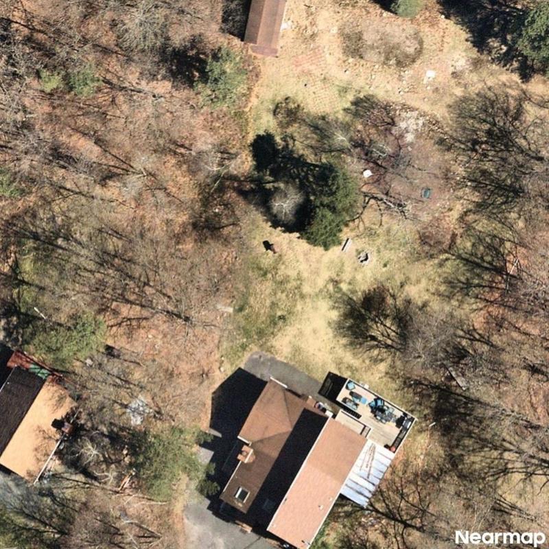 Asphalt shingle roof inspection over residential property