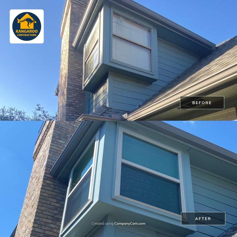 Vinyl Energy Star windows replacement with new storm doors
