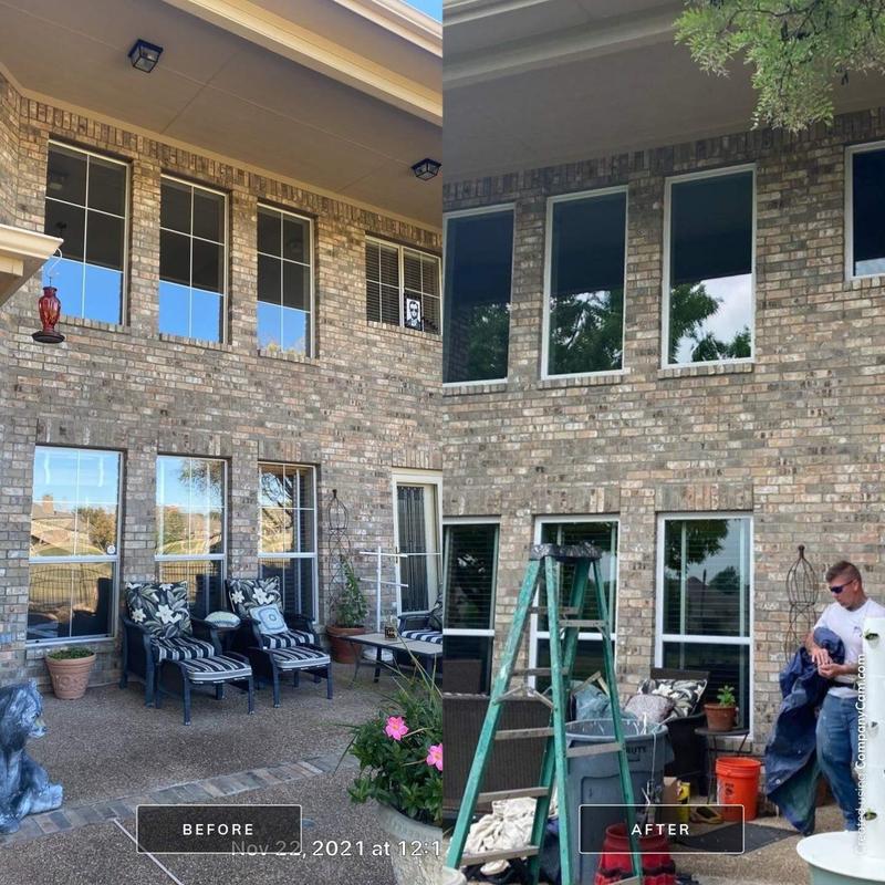 Vinyl windows replacement with clear view, McKinney TX