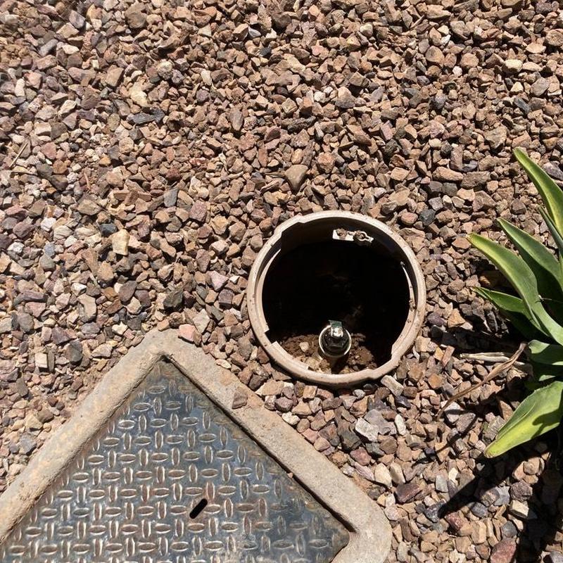 Pressure reducing valve with new access box installation